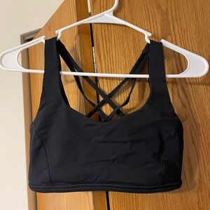 Lululemon Free to Be Serene bra in size 6, color black!